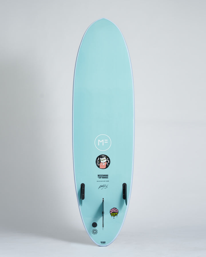 MF ALLEY CAT SUPER SOFT - SKY/TEAL – Aloha surfboards jp